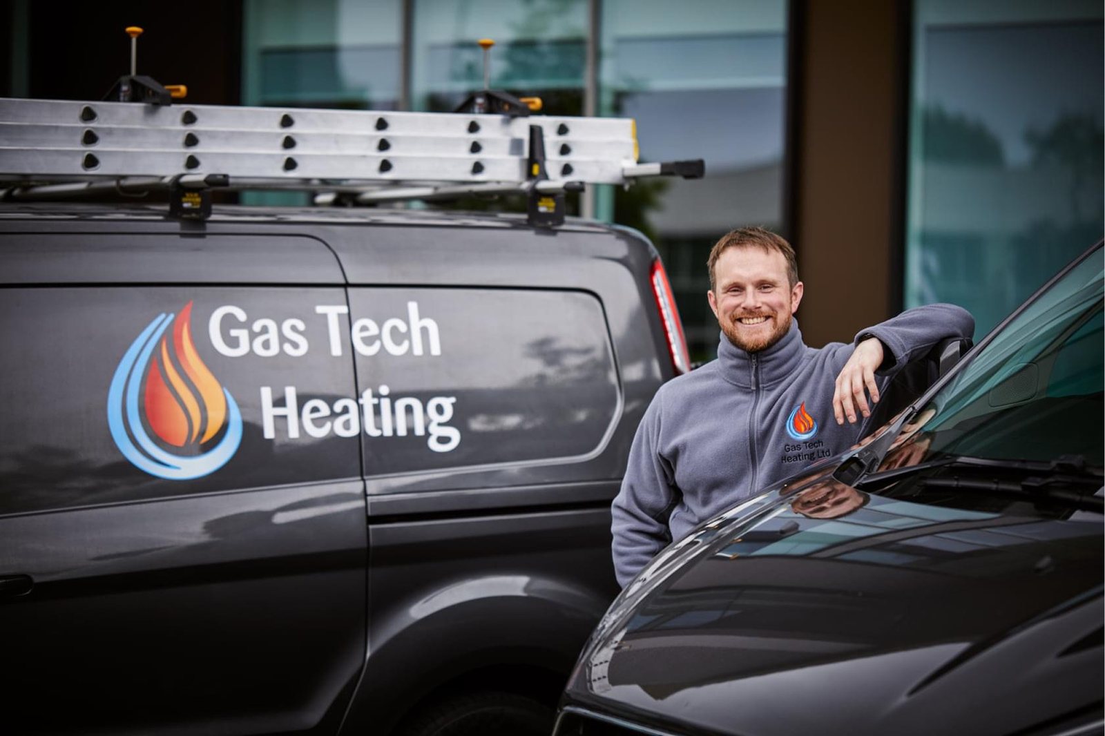 Gas Tech Heating on site